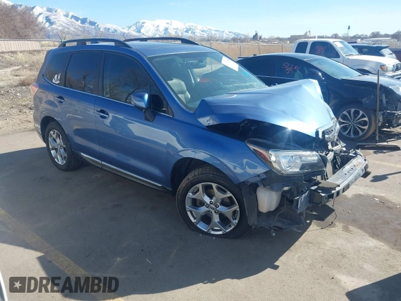 2018 Subaru Forester Touring z VIN JF2SJAWC5JH579570, wystawiony jako IAAI lot #41712344 z przebiegiem 102 251 mil mil oraz . Historia ofert i sprzedaży dostępna na DreamBid. Obrazek 1.