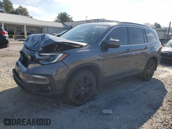 2022 Honda Pilot Special Edition with VIN 5FNYF5H2XNB032323, listed as a Copart auction lot 44201835 with 32,894 mi miles and Salvage Title. Bid and sale history available at DreamBid. Image 1.