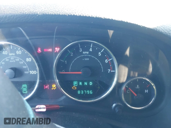 2011 Jeep Wrangler Rubicon with VIN 1J4HA6D17BL620734, listed as a IAAI auction lot 41219266 with 83,796 mi miles and . Bid and sale history available at carsss.com. Image 7.