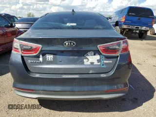 2014 Kia Optima Hybrid LX with VIN KNAGM4AD7E5071358, listed as a Copart auction lot 71671524 with 177,841 mi miles and Clean Title. Bid and sale history available at carsss.com. Image 6.