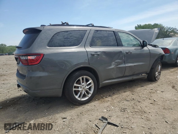 2023 Dodge Durango GT Plus z VIN 1C4RDJDG6PC637220, wystawiony jako Copart lot #56154845 z przebiegiem 59 381 mil mil oraz Nie do naprawy • Non repairable. Historia ofert i sprzedaży dostępna na DreamBid. Obrazek 3.