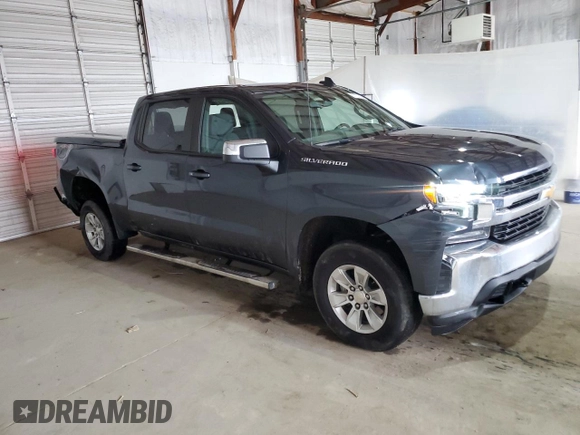 2021 Chevrolet Silverado 1500 LT with VIN 1GCUYDED8MZ394782, listed as a Copart auction lot 51107325 with 84,362 mi miles and Salvage Title. Bid and sale history available at DreamBid. Image 4.