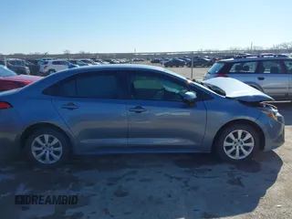 2020 Toyota Corolla LE with VIN 5YFEPRAEXLP104862, listed as a IAAI auction lot 41757448 with 78,077 mi miles. Bid and sale history available at carsss.com. Image 13.