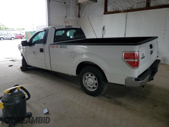 2013 Ford F-150 XL with VIN 1FTNF1CF3DKF27342, listed as a Copart auction lot 55124045 with 149,037 mi miles and Salvage title. Bid and sale history available at DreamBid. Image 2.