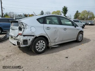 2012 Toyota Prius Plug-In with VIN JTDKN3DP5C3017172, listed as a Copart auction lot 53852905 with 120,852 mi miles and Clean Title. Bid and sale history available at carsss.com. Image 3.