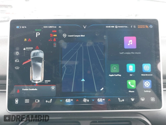 2023 VinFast VF 8 Eco с VIN RLLV1AEB6PH002615, выставлен на аукционе IAAI как лот 40965779 с пробегом 12 872 миль миль и . История ставок и продаж доступна на DreamBid. Изображение 7.