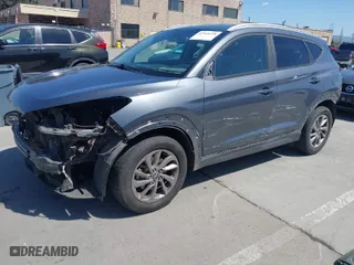 2016 Hyundai Tucson Eco with VIN KM8J3CA24GU230264, listed as a IAAI auction lot 41968258 with 157,951 mi miles. Bid and sale history available at carsss.com. Image 2.