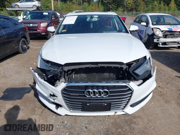 2017 Audi A6 Premium Plus with VIN WAUG8AFC6HN074016, listed as a IAAI auction lot 40417161 with 126,388 mi miles. Bid and sale history available at carsss.com. Image 13.