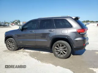 2016 Jeep Grand Cherokee Limited 75th Anniversary with VIN 1C4RJFBG7GC411146, listed as a Copart auction lot 53328675 with 110,439 mi miles and Salvage Title. Bid and sale history available at DreamBid. Image 2.