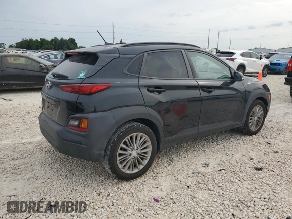 2018 Hyundai Kona SEL with VIN KM8K22AA5JU105130, listed as a Copart auction lot 54621125 with 81,625 mi miles and Salvage Title. Bid and sale history available at DreamBid. Image 3.
