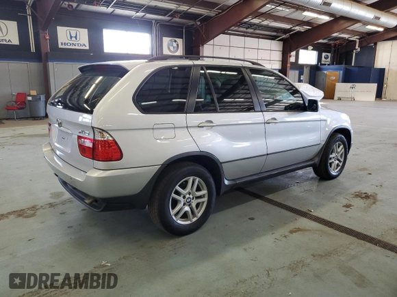2006 BMW X5 3.0i with VIN 5UXFA135X6LY33914, listed as a Copart auction lot 77830624 with 136,150 mi miles and Clean Title. Bid and sale history available at carsss.com. Image 3.