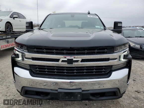 2021 Chevrolet Silverado 1500 LT with VIN 1GCUYDED5MZ214447, listed as a Copart auction lot 52198295 with 42,626 mi miles and Salvage Title. Bid and sale history available at carsss.com. Image 5.