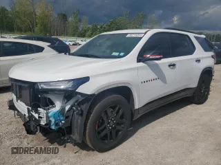 2024 Chevrolet Traverse with VIN 1GNETZKW3RJ136687, listed as a Copart auction lot 66215054 with 3,830 mi miles and Salvage title. Bid and sale history available at DreamBid. Image 1.