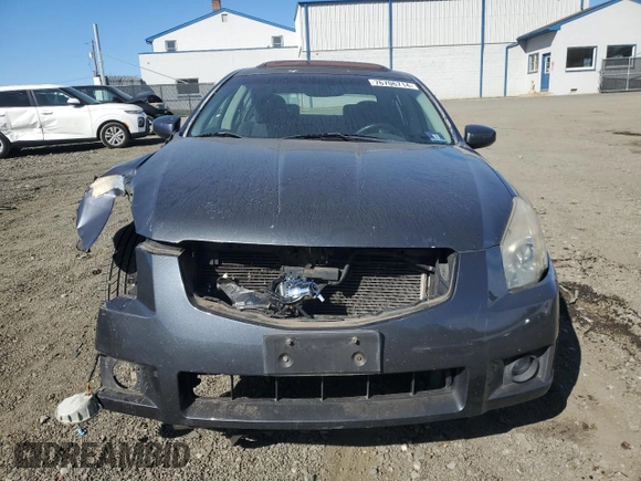 2008 Nissan Maxima 3.5 SE with VIN 1N4BA41E68C829338, listed as a Copart auction lot 76706714 with 0 mi miles and Salvage Title. Bid and sale history available at carsss.com. Image 5.