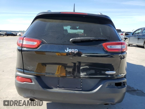 2014 Jeep Cherokee Latitude with VIN 1C4PJLCS7EW314176, listed as a Copart auction lot 50440565 with 90,340 mi miles and Salvage Title. Bid and sale history available at DreamBid. Image 6.