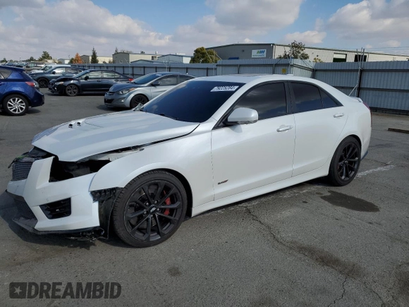 2017 Cadillac ATS-V z VIN 1G6AN5RY0H0216084, wystawiony jako Copart lot #79225284 z przebiegiem 53 459 mil mil oraz Szkody całkowita. Historia ofert i sprzedaży dostępna na DreamBid. Obrazek 1.