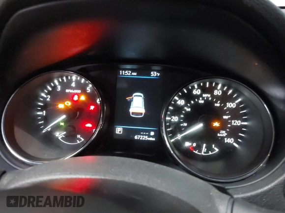 2018 Nissan Rogue SV z VIN 5N1AT2MV8JC709302, wystawiony jako IAAI lot #42063333 z przebiegiem 67 225 mil mil oraz . Historia ofert i sprzedaży dostępna na DreamBid. Obrazek 7.