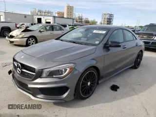 2016 Mercedes-Benz CLA 250 with VIN WDDSJ4EBXGN318301, listed as a Copart auction lot 45366164 with 94,495 mi miles and . Bid and sale history available at DreamBid. Image 1.