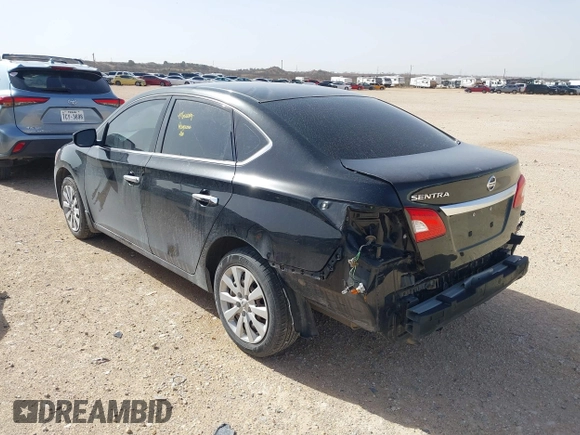 2015 Nissan Sentra S with VIN 3N1AB7AP5FY332195, listed as a IAAI auction lot 41707202 with 87,768 mi miles and . Bid and sale history available at DreamBid. Image 3.