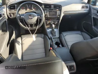 2017 Volkswagen Golf SportWagen S with VIN 3VWC17AU1HM543092, listed as a Copart auction lot 73727304 with 78,654 mi miles and Salvage Title. Bid and sale history available at carsss.com. Image 8.