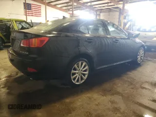 2009 Lexus IS 250 with VIN JTHCK262895032060, listed as a Copart auction lot 48746225 with 151,696 mi miles and Salvage Title. Bid and sale history available at DreamBid. Image 3.