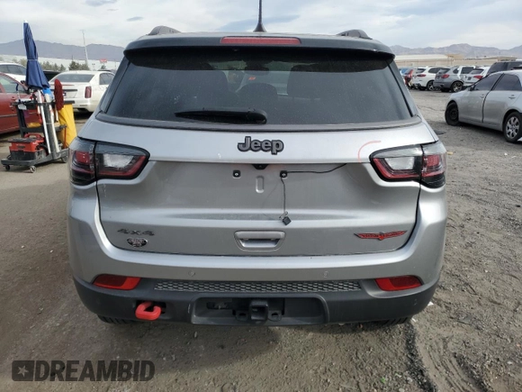 2022 Jeep Compass Trailhawk с VIN 3C4NJDDB7NT115212, выставлен на аукционе Copart как лот 50432345 с пробегом 20 093 миль миль и Списание • Salvage title. История ставок и продаж доступна на DreamBid. Изображение 6.