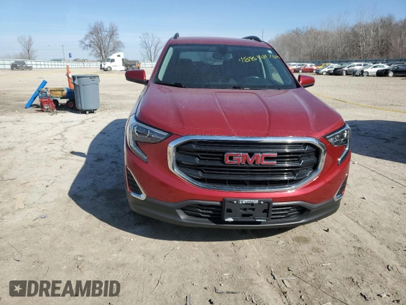 2018 GMC Terrain SLE with VIN 3GKALMEX9JL129646, listed as a Copart auction lot 48846975 with 156,990 mi miles and Salvage Title. Bid and sale history available at carsss.com. Image 5.