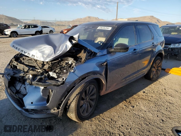 2021 Land Rover Discovery Sport S R-Dynamic with VIN SALCT2FX3MH900282, listed as a Copart auction lot 69636354 with 48,801 mi miles and Salvage Title. Bid and sale history available at carsss.com. Image 1.
