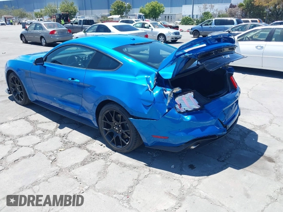 2019 Ford Mustang EcoBoost with VIN 1FA6P8TH7K5119181, listed as a IAAI auction lot 42531504 with 80,292 mi miles and . Bid and sale history available at DreamBid. Image 3.