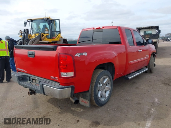 2013 GMC Sierra 1500 SLE with VIN 1GTR2VE79DZ137119, listed as a IAAI auction lot 41948258 with 137,276 mi miles and . Bid and sale history available at DreamBid. Image 4.