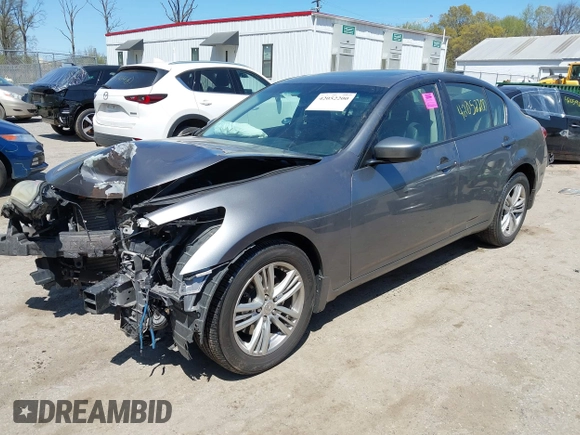 2013 Infiniti G37 x with VIN JN1CV6AR2DM358474, listed as a IAAI auction lot 42052200 with 87,273 mi miles. Bid and sale history available at carsss.com. Image 16.