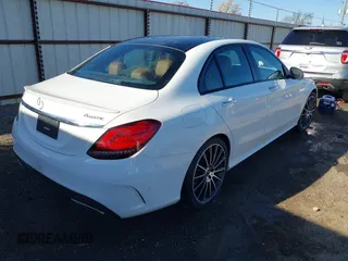 2021 Mercedes-Benz C 300 with VIN W1KWF8EBXMR605717, listed as a IAAI auction lot 41793290 with Not provided miles and . Bid and sale history available at DreamBid. Image 4.