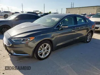 2018 Ford Fusion SE with VIN 3FA6P0HD3JR159258, listed as a Copart auction lot 54312765 with 105,376 mi miles and Clean Title. Bid and sale history available at carsss.com. Image 1.