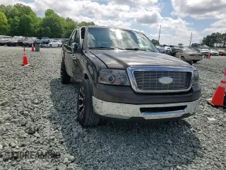2007 Ford F-150 XLT with VIN 1FTRW12W47FA87342, listed as a Copart auction lot 56244265 with 293,800 mi miles and Salvage title. Bid and sale history available at DreamBid. Image 13.