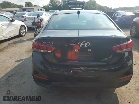 2021 Hyundai Accent Limited with VIN 3KPC34A63ME135646, listed as a Copart auction lot 65554694 with 157,466 mi miles and Salvage Title. Bid and sale history available at carsss.com. Image 6.