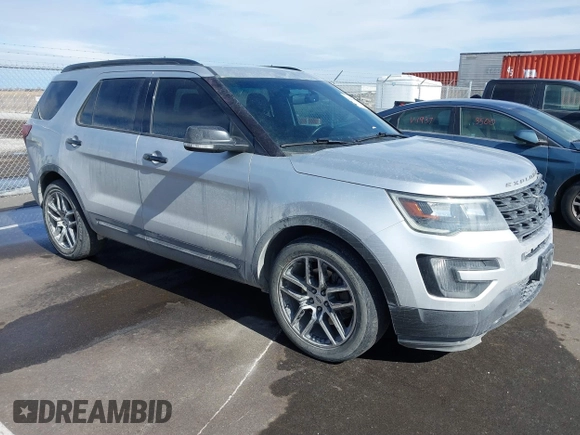 2016 Ford Explorer Sport with VIN 1FM5K8GT2GGB06056, listed as a IAAI auction lot 41643475 with 186,755 mi miles and . Bid and sale history available at carsss.com. Image 1.
