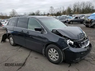 2008 Honda Odyssey EX-L with VIN 5FNRL38638B071778, listed as a Copart auction lot 45528425 with 189,798 mi miles and Salvage Title. Bid and sale history available at carsss.com. Image 4.