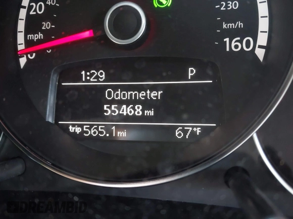 2013 Volkswagen Beetle Fender Edition with VIN 3VWJP7ATXDM622350, listed as a IAAI auction lot 41503396 with 55,468 mi miles and . Bid and sale history available at DreamBid. Image 15.