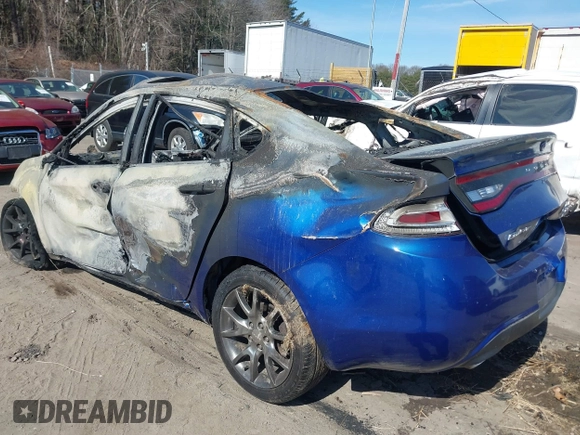 2014 Dodge Dart SXT with VIN 1C3CDFBB1ED867429, listed as a IAAI auction lot 41786029 with 1 mi miles. Bid and sale history available at carsss.com. Image 3.