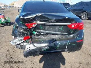 2016 Infiniti Q50 with VIN JN1EV7AR2GM341323, listed as a IAAI auction lot 42132950 with 104,943 mi miles and . Bid and sale history available at DreamBid. Image 6.