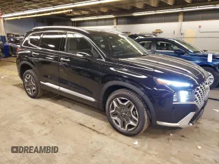 2023 Hyundai Santa Fe Hybrid Limited with VIN 5NMS5DA17PH022919, listed as a Copart auction lot 46704944 with 1,809 mi miles. Bid and sale history available at carsss.com. Image 4.