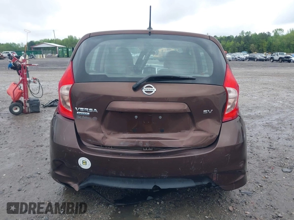 2017 Nissan Note SV with VIN 3N1CE2CP8HL375249, listed as a IAAI auction lot 41972181 with 44,934 mi miles and . Bid and sale history available at DreamBid. Image 17.