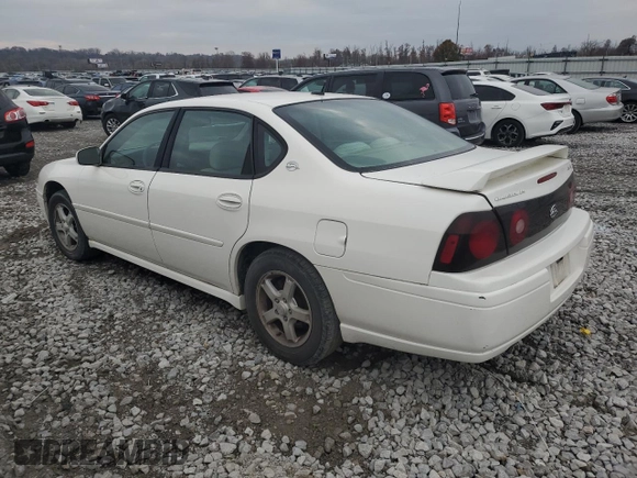 2005 Chevrolet Impala LS z VIN 2G1WH52K459106293, wystawiony jako Copart lot #81150984 z przebiegiem Nie podano mil oraz Szkoda całkowita • Salvage title. Historia ofert i sprzedaży dostępna na DreamBid. Obrazek 2.