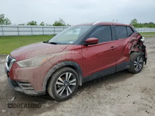 2020 Nissan Kicks SV with VIN 3N1CP5CV1LL503351, listed as a Copart auction lot 51179905 with 51,122 mi miles and Salvage Title. Bid and sale history available at DreamBid. Image 1.