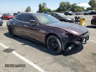 2016 Maserati Quattroporte S with VIN ZAM56RPA0G1185318, listed as a Copart auction lot 62977003 with 0 mi miles. Bid and sale history available at carsss.com. Image 4.