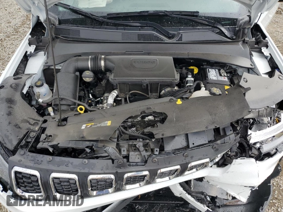 2024 Jeep Compass Sport с VIN 3C4NJDAN3RT125983, выставлен на аукционе Copart как лот 54887065 с пробегом 13 030 миль миль и Списание • Salvage title. История ставок и продаж доступна на DreamBid. Изображение 12.