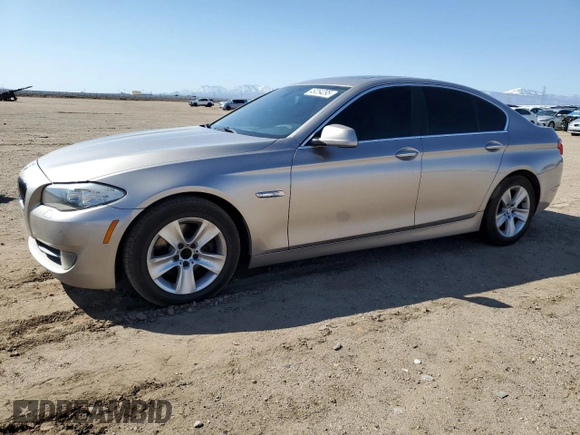 2013 BMW 5 Series 528i with VIN WBAXG5C54DD229520, listed as a Copart auction lot 49254295 with 161,348 mi miles and Salvage Title. Bid and sale history available at carsss.com. Image 1.