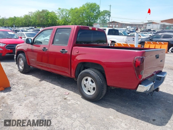 2005 Chevrolet Colorado 1SC LS Z85 with VIN 1GCCS136X58120717, listed as a IAAI auction lot 42096783 with 112,953 mi miles. Bid and sale history available at carsss.com. Image 3.