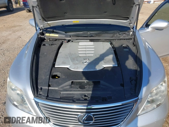 2008 Lexus LS 460 with VIN JTHBL46F985055711, listed as a IAAI auction lot 41771863 with 163,741 mi miles and . Bid and sale history available at DreamBid. Image 10.