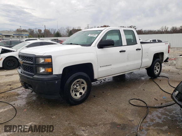 2014 Chevrolet Silverado 1500 Work Truck with VIN 1GCVKPEH5EZ131905, listed as a Copart auction lot 79894094 with 161,971 mi miles and Salvage Title. Bid and sale history available at DreamBid. Image 1.